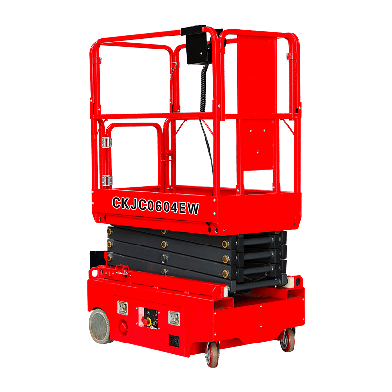 CKJC0705EW CKJC0604EW CKJC0503EW Xe nâng cắt kéo di động chạy điện mini có bánh xe đa năng